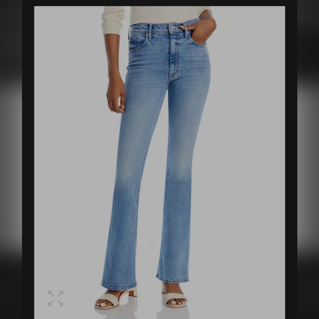 Mother Superior High Waisted Weekender Slice Heel Belle Du Jour Flare Jeans 31